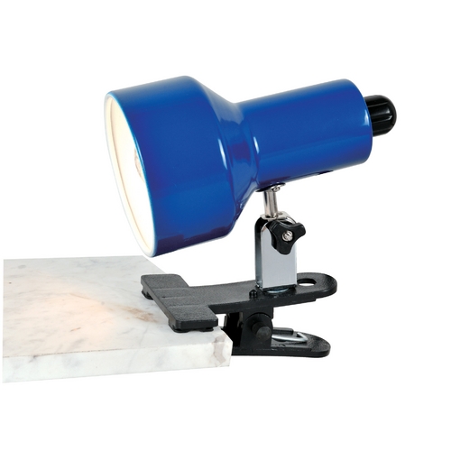 Lite Source Lighting Clip-On II Blue Clip-On Lamp by Lite Source Lighting LS-114BLU