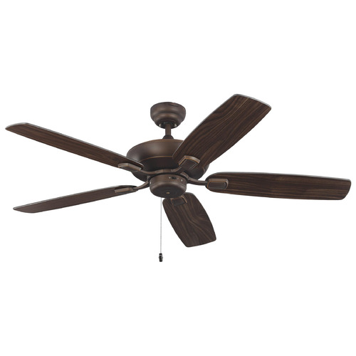 Colony 60 Aged Pewter Ceiling Fan by Generation Lighting Fan Collection