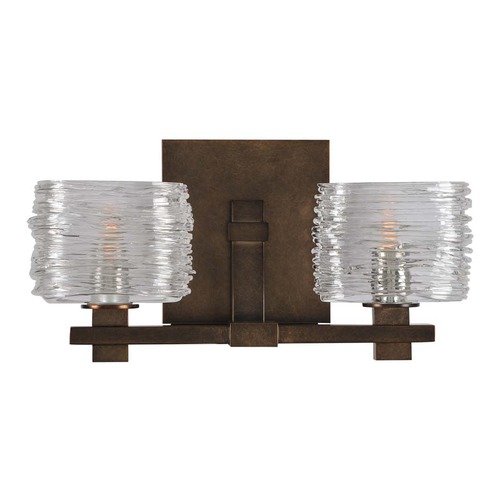 Kalco Lighting Clearwater Vintage Bronze Bathroom Light by Kalco Lighting 312132VBZ