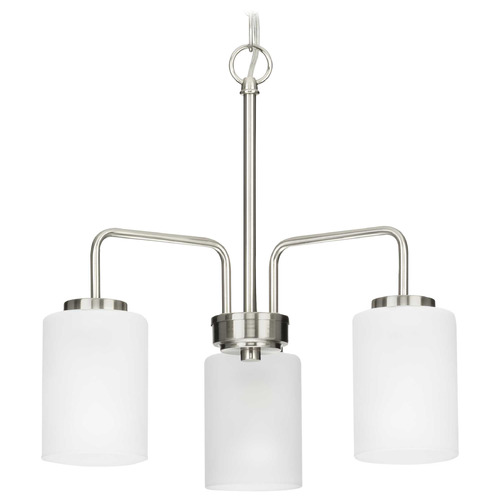 Progress Lighting Merry Brushed Nickel Mini-Chandelier