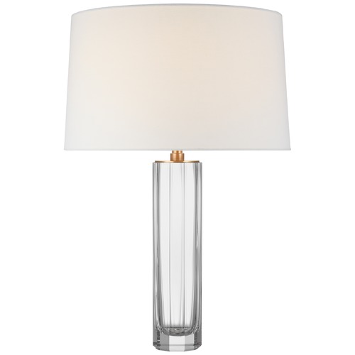 Visual Comfort Signature Collection Chapman & Myers Fallon Table Lamp in Clear Glass by Visual Comfort Signature CHA8436CGL