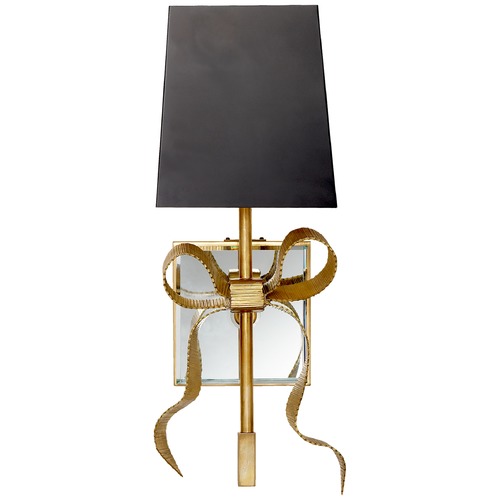 Visual Comfort Signature Collection Kate Spade New York Ellery Small Sconce in Brass by Visual Comfort Signature KS2008SBB