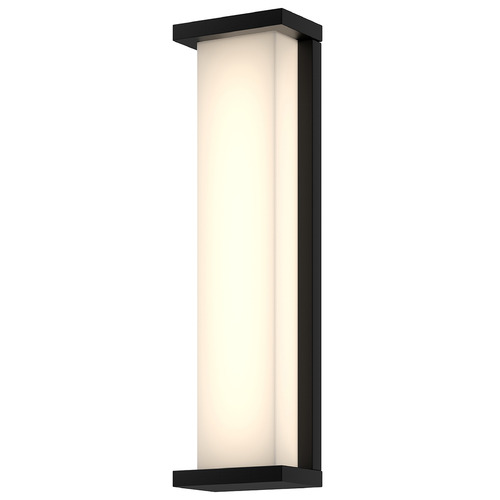 Bravo Black LED Outdoor Wall Light by Kuzco Lighting