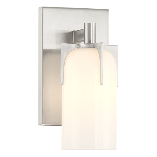 Savoy House Lighting Caldwell Satin Nickel Sconce