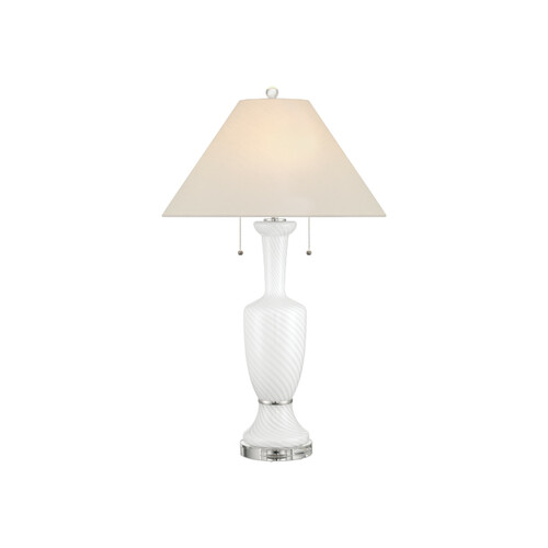 Classico Table Lamp in White by Currey & Company Lighting