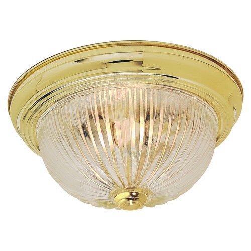 Nuvo Lighting Polished Brass Flush Mount by Nuvo Lighting SF76/091