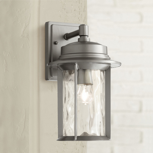 Charter Graphite Outdoor Wall Light by Quorum Lighting
