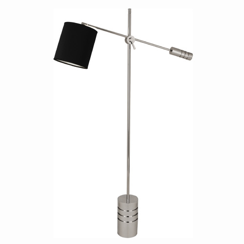Robert Abbey Lighting Campbell Floor Lamp with Polished Nickel