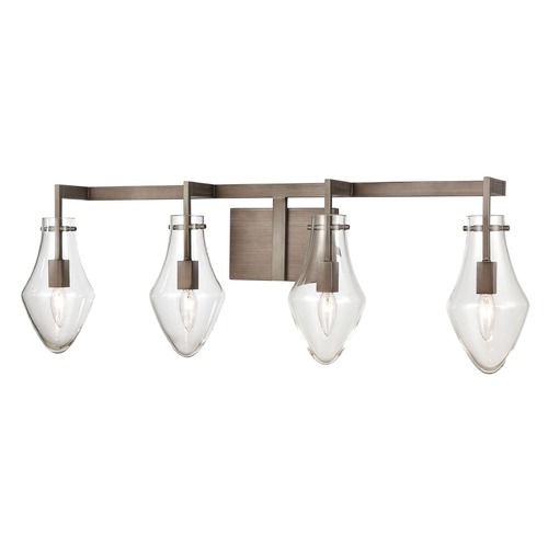 Elk Lighting Elk Lighting Culmination Weathered Zinc Bathroom Light 12294/4