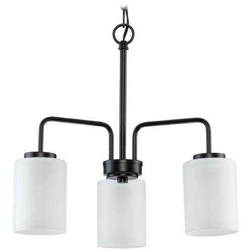 Progress Lighting Progress Lighting Merry Matte Black Mini-Chandelier P400274-031