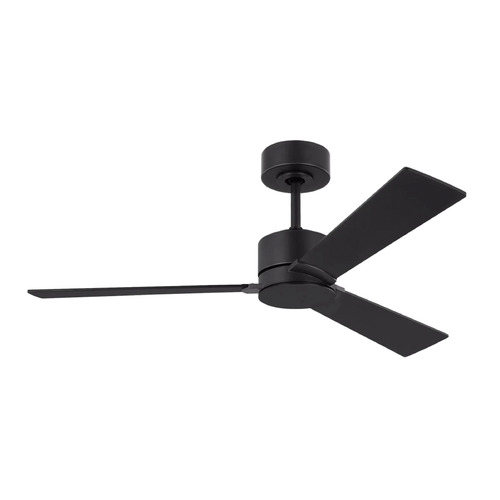 Rozzen 44-Inch Fan in Midnight Black by Visual Comfort & Co Fans