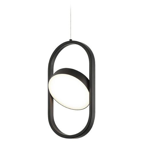 Matteo Lighting Kennedy Black LED Mini-Pendant Light