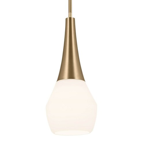 Deela Champagne Bronze Mini-Pendant by Kichler Lighting