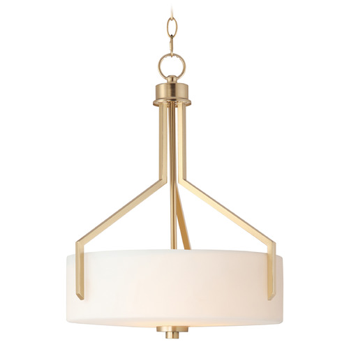 Maxim Lighting Dart Satin Brass Pendant by Maxim Lighting 21287SWSBR