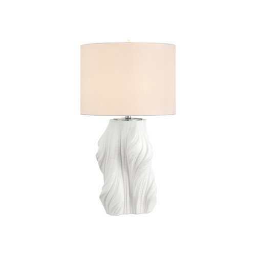 Watershed Table Lamp in White by Currey & Company Lighting