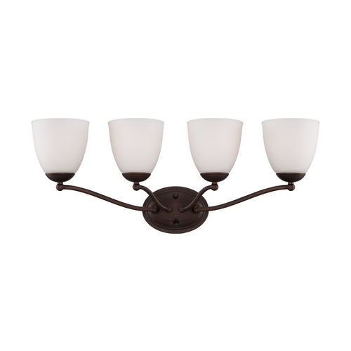 Bathroom Light in Prairie Bronze by Nuvo Lighting