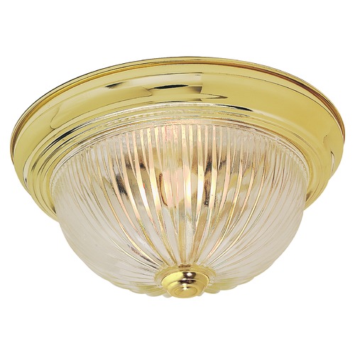 Nuvo Lighting Polished Brass Flush Mount by Nuvo Lighting SF76/092