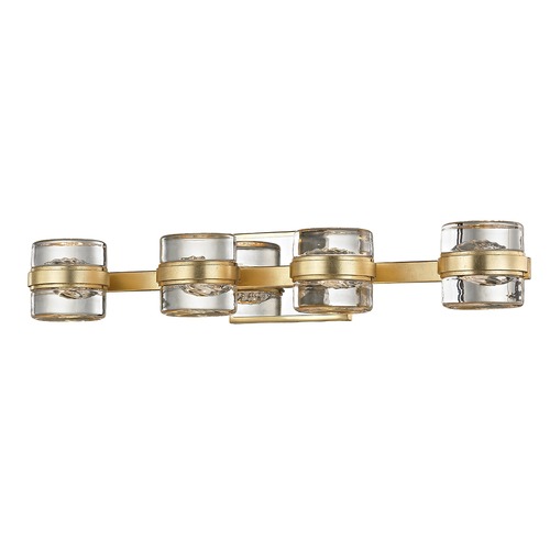 Troy Lighting Splash Gold Leaf LED Bathroom Light by Troy Lighting B5684