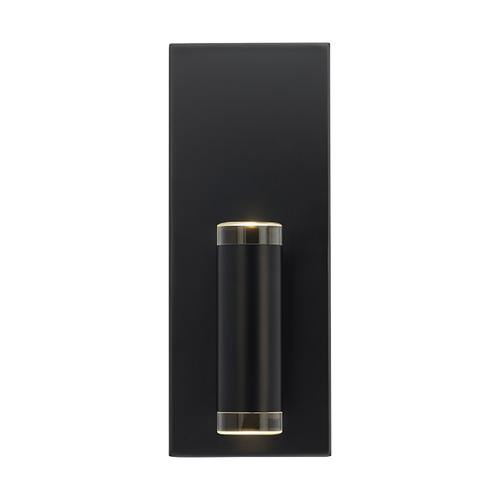 Visual Comfort Modern Collection Sean Lavin Dobson II 277V LED Sconce in Black by Visual Comfort Modern 700BCDBS1B-LED930-277