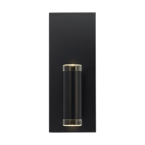 Sean Lavin Dobson II 277V LED Sconce in Black by Visual Comfort Modern