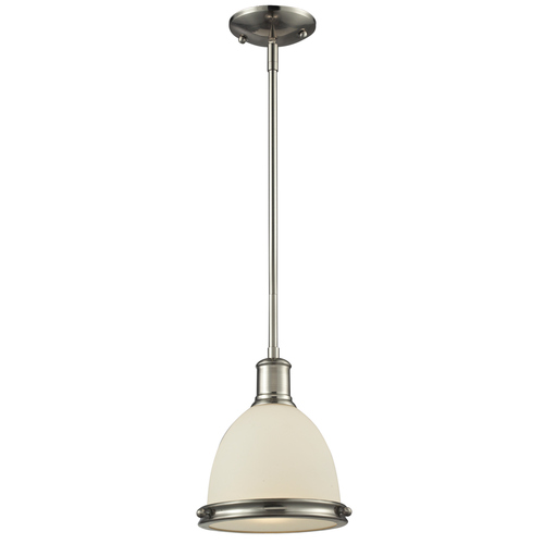 Z-Lite Mason Brushed Nickel Mini Pendant by Z-Lite 714MP-BN