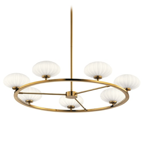 Pim 36-Inch Fox Gold Chandelier by Kichler Lighting