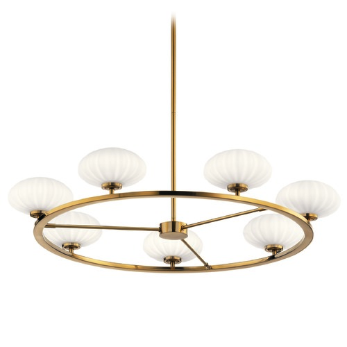 Kichler Lighting Pim 36-Inch Fox Gold Chandelier by Kichler Lighting 52225FXG