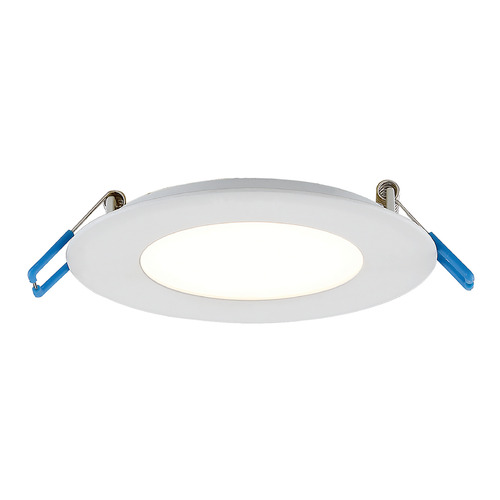 4-Inch 9W Round 3000K LED Recessed Trim in White by Eurofase Lighting