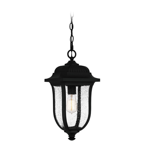 Quoizel Lighting Mulberry Matte Black Outdoor Hanging Light by Quoizel Lighting MUL1909MBK