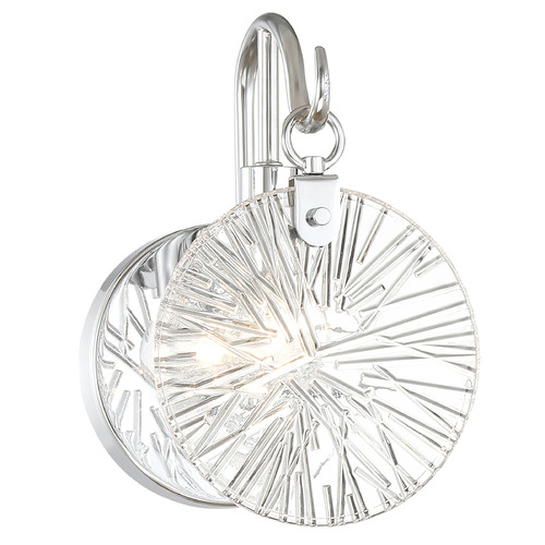 Savoy House Lighting Addison Polished Chrome Sconce