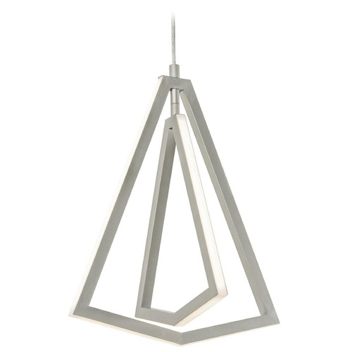 Afx Lighting Gianna Satin Nickel LED Pendant Light