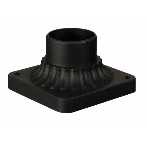 Craftmade Lighting Post Adapter Textured Black Pier Mount by Craftmade Lighting Z200-05