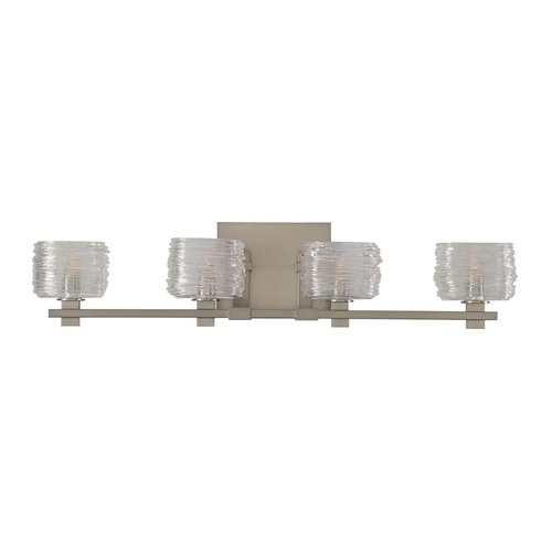 Clearwater Satin Nickel Bathroom Light by Kalco Lighting