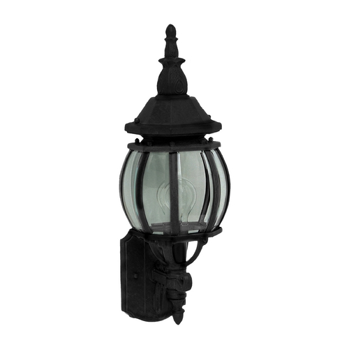 Crown Hill Black Outdoor Wall Light by Maxim Lighting