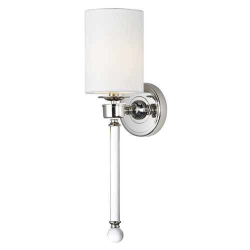 Lucent Polished Nickel Sconce by Maxim Lighting