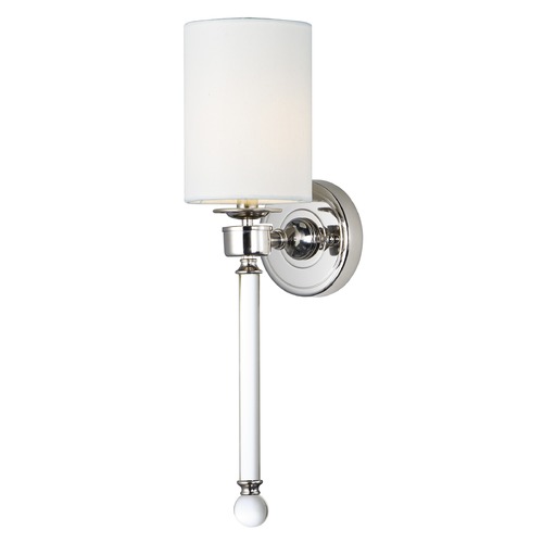 Maxim Lighting Lucent Polished Nickel Sconce by Maxim Lighting 16109WTCLPN