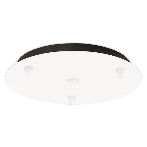 Kuzco Lighting Multi-Port Canopy White Ceiling Adaptor by Kuzco Lighting CNP03AC-WH