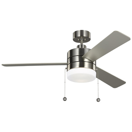 Syrus 52 Matte White LED Ceiling Fan by Generation Lighting Fan Collection