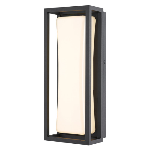 Z-Lite Baden Black LED Outdoor Wall Light by Z-Lite 587S-BK-LED