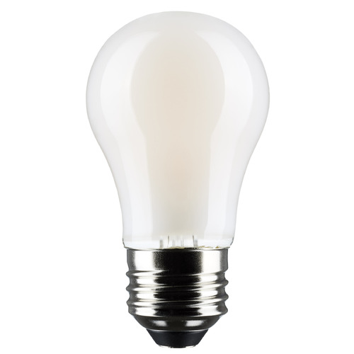 Satco Lighting 5.5W A19 2700K Frosted LED Light Bulb 2‑pack by Satco Lighting S21874
