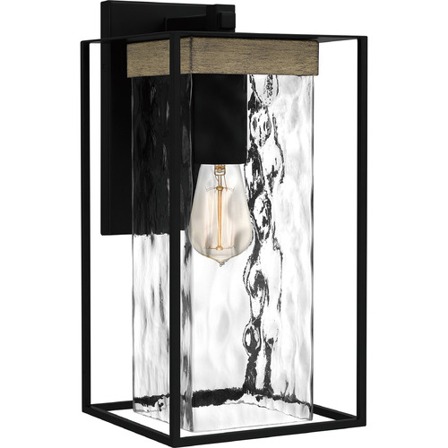 Quoizel Lighting Longwood Matte Black Outdoor Wall Light by Quoizel Lighting LWD8408MBK