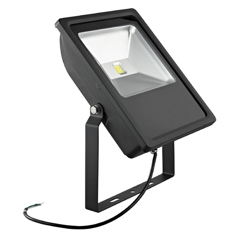 LED Flood Light Black 70-Watt 120v-277v 6790 Lumens 5000K 110 Degree Beam Spread