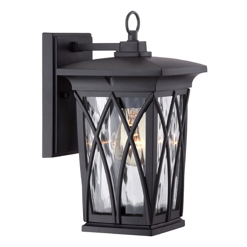 Quoizel Lighting Grover Mystic Black Outdoor Wall Light by Quoizel Lighting GVR8406K