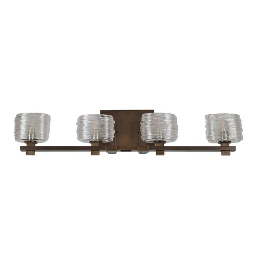 Clearwater Vintage Bronze Bathroom Light by Kalco Lighting