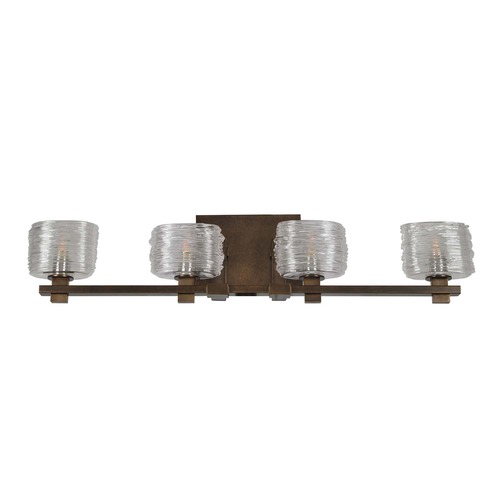 Kalco Lighting Clearwater Vintage Bronze Bathroom Light by Kalco Lighting 312134VBZ