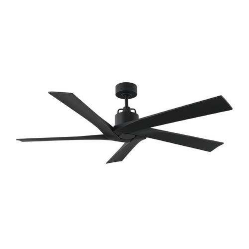 Aspen 56-Inch Fan in Midnight Black by Visual Comfort & Co Fans