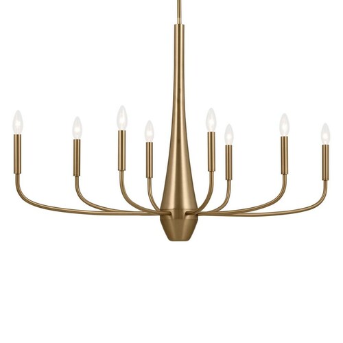 Deela Champagne Bronze Chandelier by Kichler Lighting