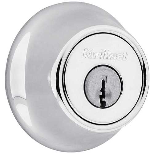Kwikset Hardware Single-Cylinder Deadbolt 660-26 KA3