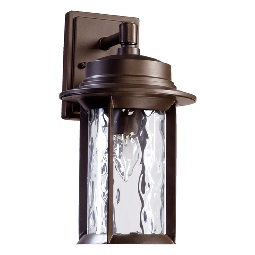 Charter Oiled Bronze Outdoor Wall Light by Quorum Lighting
