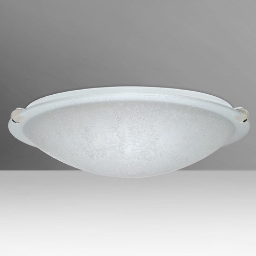 Besa Lighting Trio Polished Nickel LED Flushmount Light